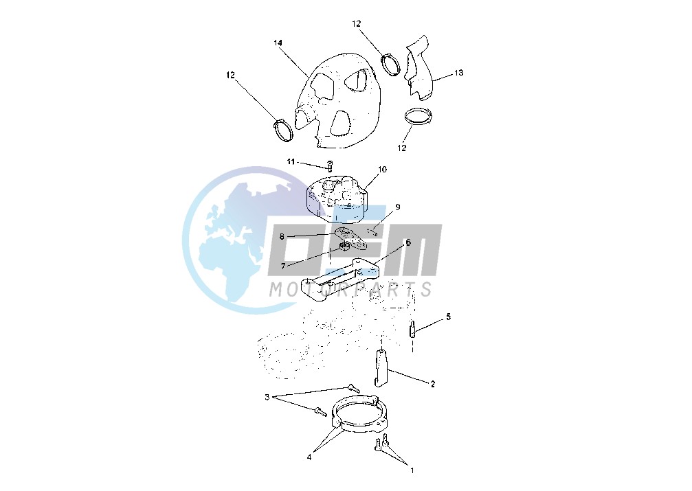 STEERING DAMPER 2 TRAC