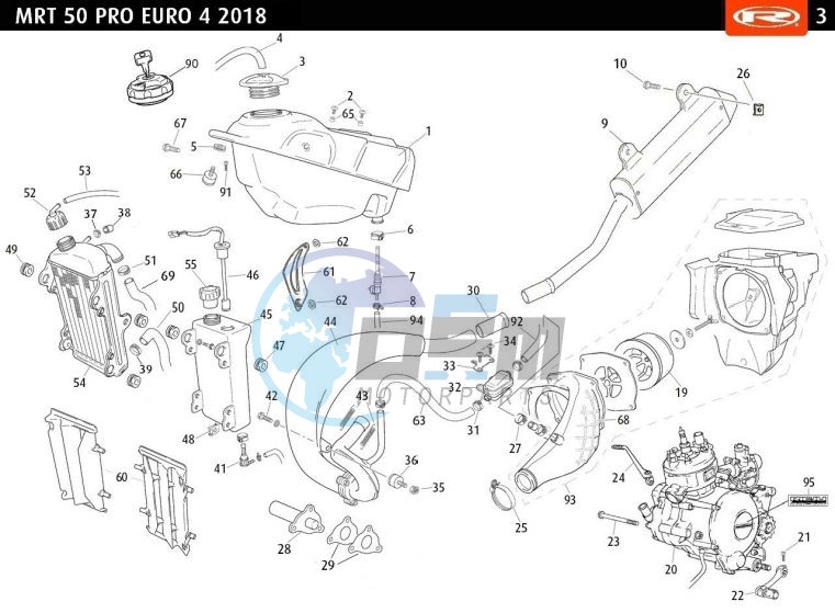 TANK-EXHAUST-RADIATOR