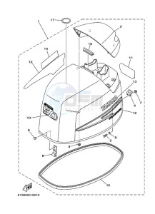 FT50C drawing TOP-COWLING