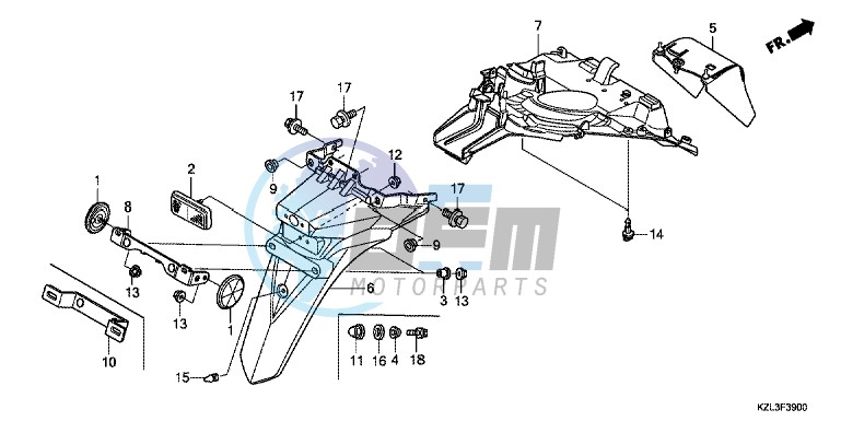 REAR FENDER