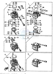 L250AETO drawing CARBURETOR