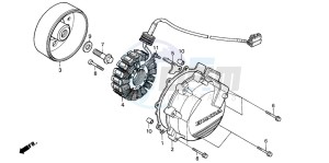 VFR800FI drawing GENERATOR