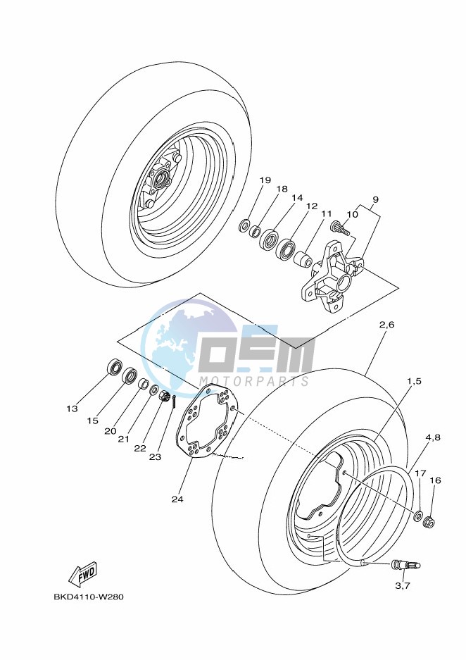 FRONT WHEEL