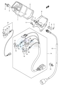 LT-F400 (P24) drawing SPEEDOMETER (MODEL K5)