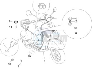 LX 50 4T NL drawing Main cable harness