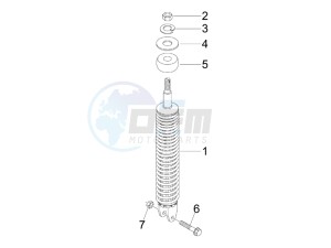 S 50 2T (25 Kmh) B-NL drawing Rear suspension - Shock absorber - s