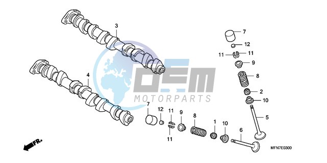 CAMSHAFT/VALVE