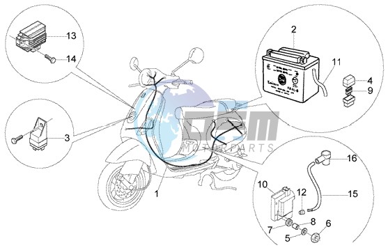 Electrical ignition device