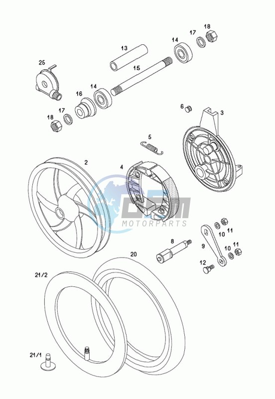 Front wheel