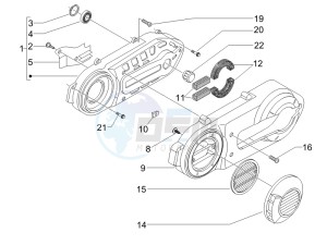 Nexus 500 SP e3 drawing Crankcase cover - Crankcase cooling