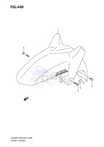 DL650 (E3-E28) V-Strom drawing FRONT FENDER (MODEL K9 L0)