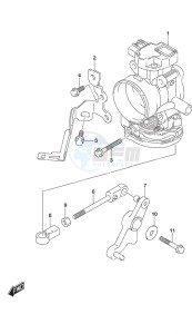 DF 40A drawing Throttle Body