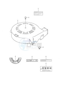 DF 115 drawing Ring Gear Cover