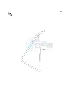 KX 250 N [KX250F] (N1) [KX250F] drawing STAND-- S- -