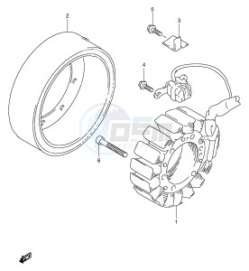 TL1000R (E2) drawing MAGNETO