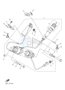 VMX17 VMAX17 1700 (2CE9 2CEA 2CEB) drawing REAR SUSPENSION