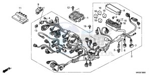 CBR1000RRG CBR1000 - Fireblade Europe Direct - (ED) drawing WIRE HARNESS (CBR1000RR/ S)