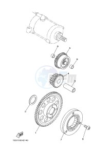 YFM700R YFM70RSXJ RAPTOR 700R (2LSH) drawing STARTER