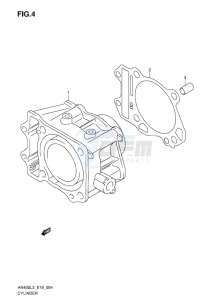 AN400 ABS BURGMAN EU-UK drawing CYLINDER