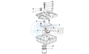 Stelvio 1200 1200 drawing Oil filters