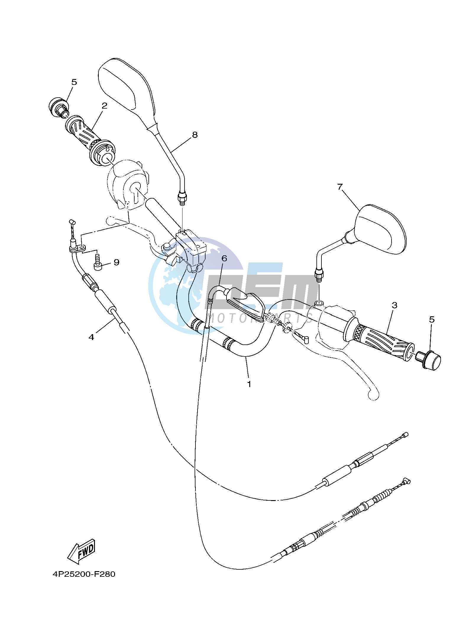 HANDLE & CABLE