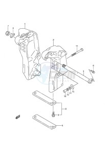 DF 70A drawing Clamp Bracket