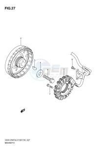 GSX1250FA (E28-E33) drawing MAGNETO