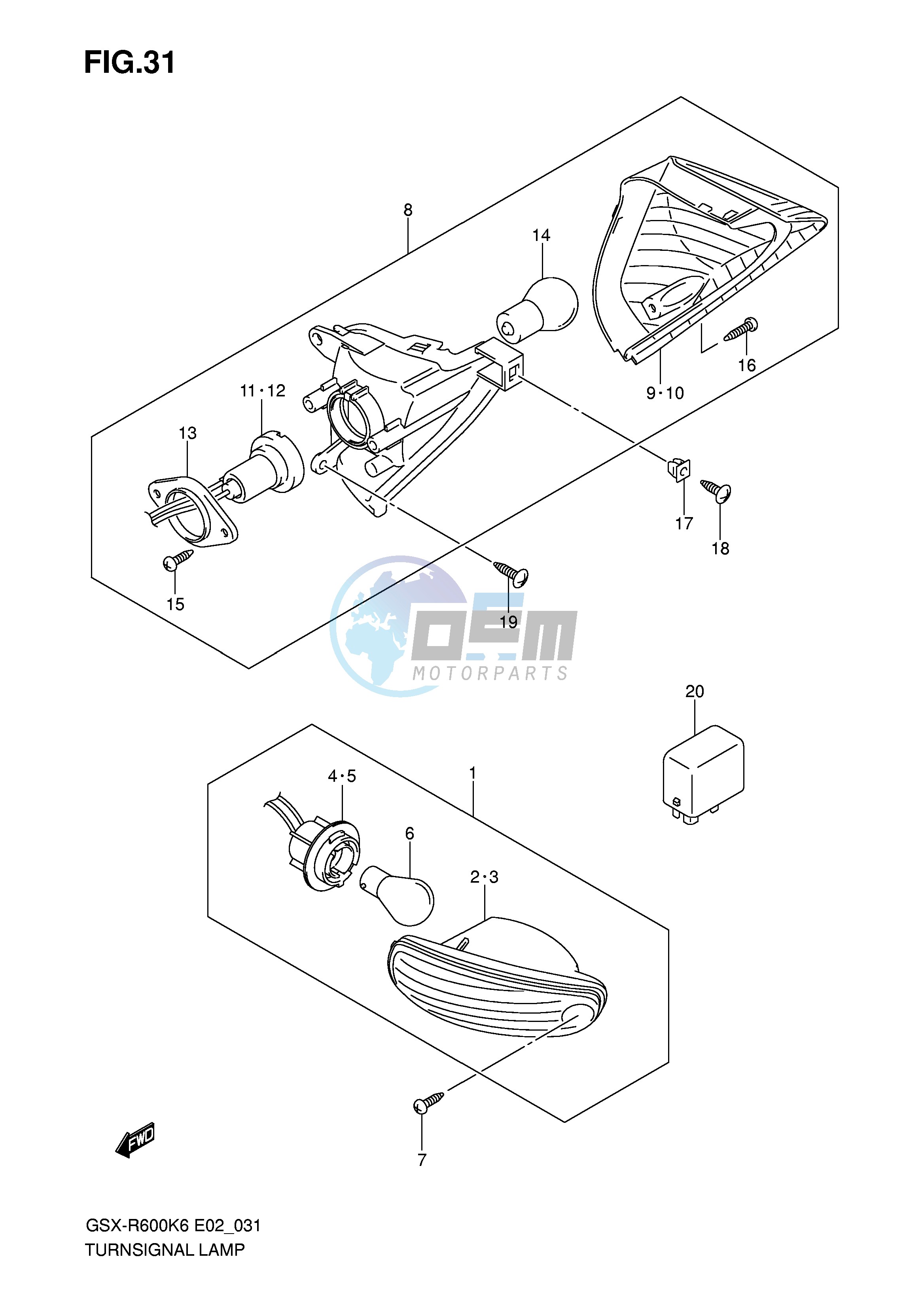 TURNSIGNAL LAMP