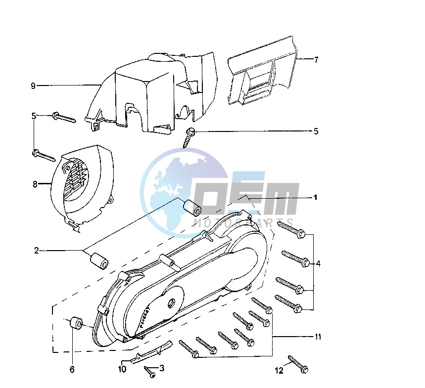 CRANKCASE COVER