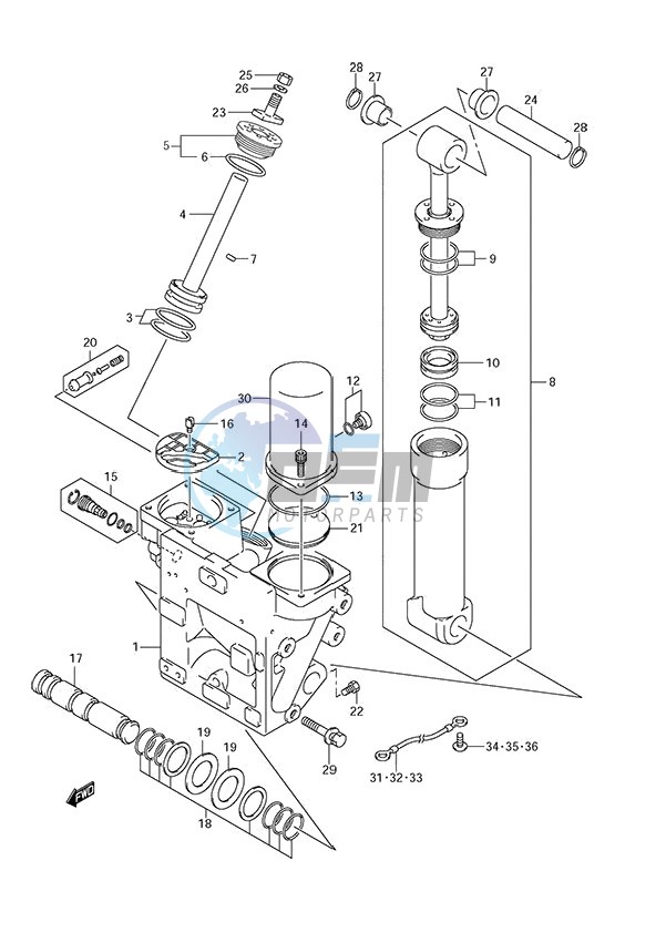 Trim Cylinder