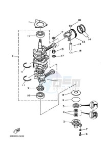 40VETOS drawing CRANKSHAFT--PISTON