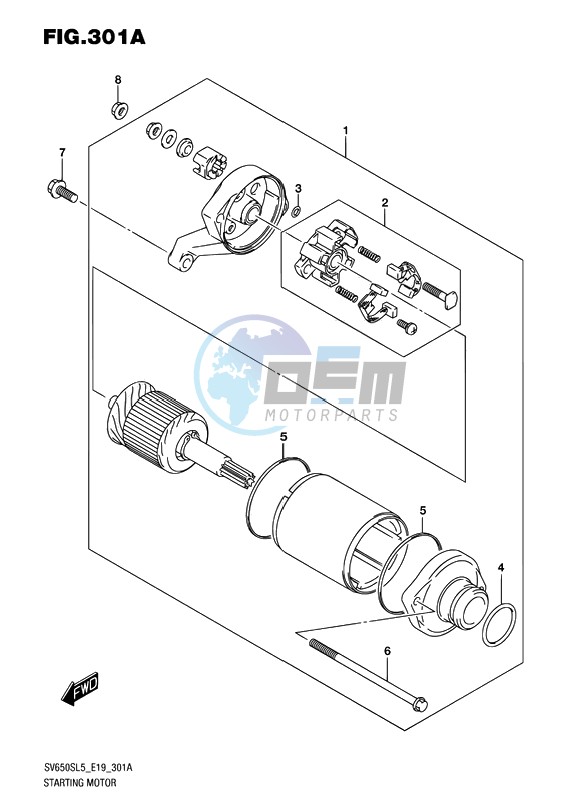 STARTING MOTOR