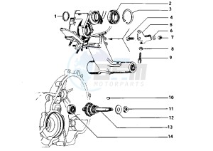 FL2 HP 50 drawing Main shaft