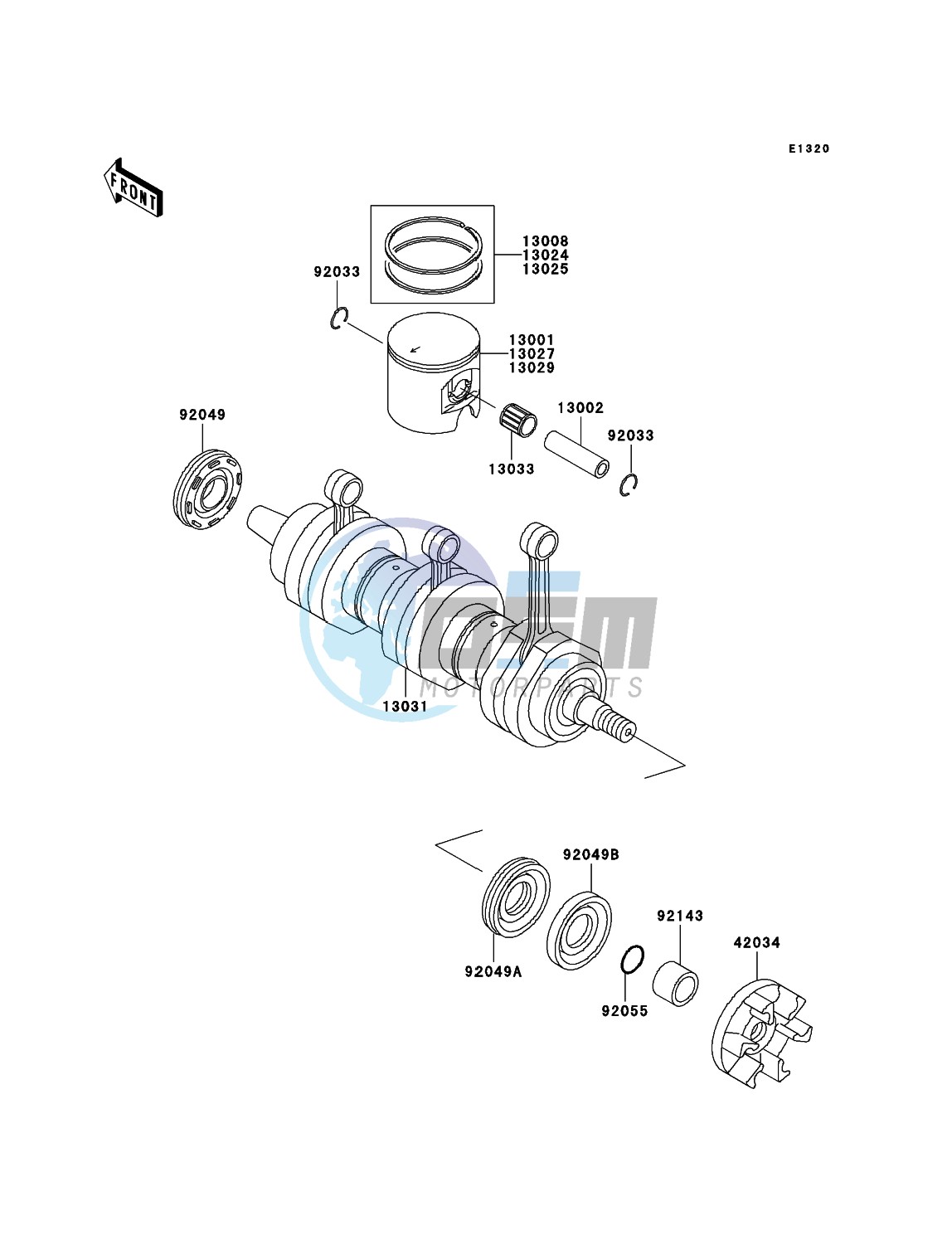 Crankshaft/Piston(s)