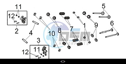 IN-EX. VALVE ROCKER ARM