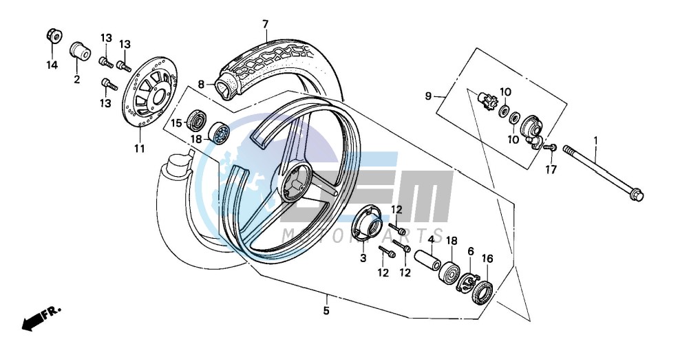 FRONT WHEEL