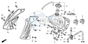 CRF150R CRF150R drawing FUEL TANK