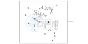 FJS400D9 F / CMF 2F drawing HNDL CENTER COVER