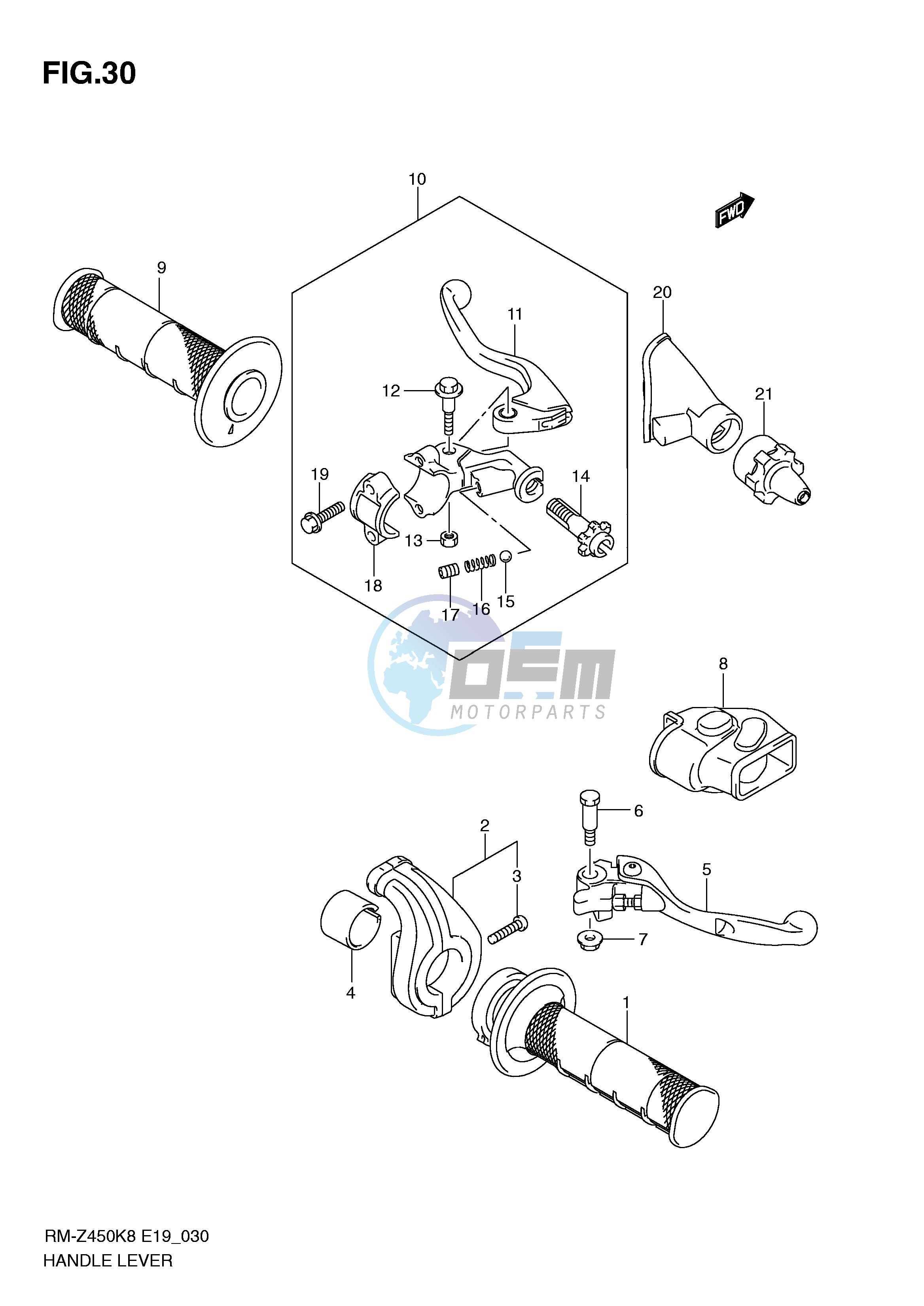 HANDLE LEVER