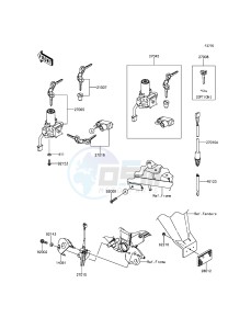 KLX250 KLX250SGF XX (EU ME A(FRICA) drawing Ignition Switch