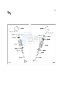 Z750 ZR750L8F GB XX (EU ME A(FRICA) drawing Valve(s)