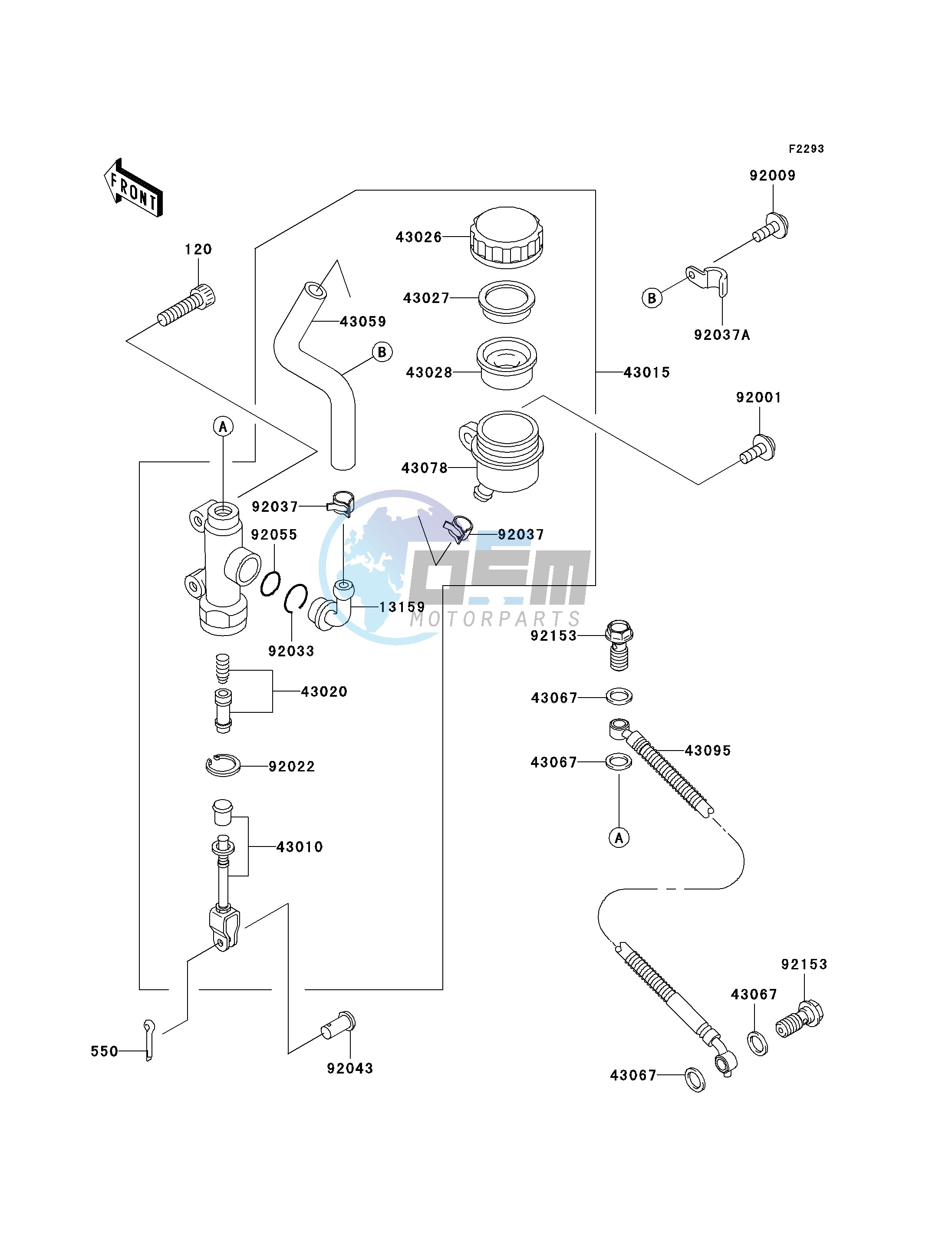 REAR MASTER CYLINDER