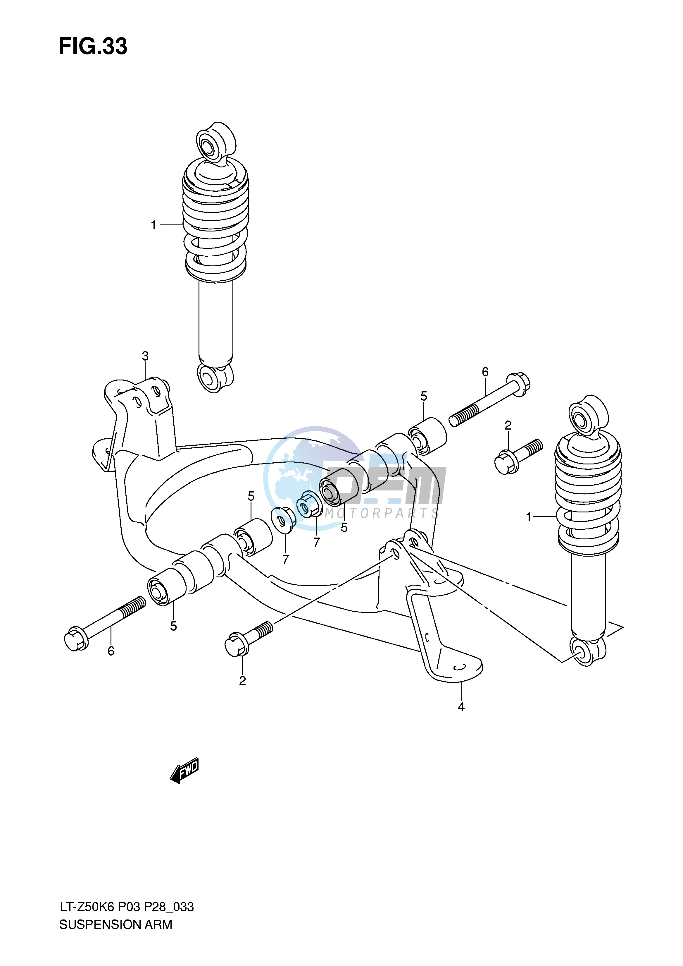 SUSPENSION ARM