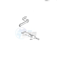 KX 125 G [KX125] (G1) [KX125] drawing OWNERS TOOLS