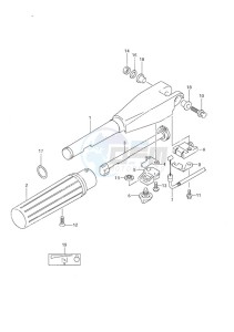 DF 4 drawing Tiller Handle