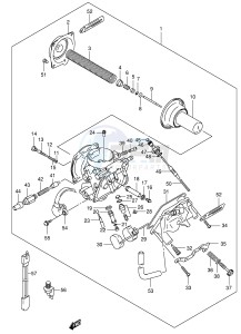 VL125 (E2) drawing CARBURETOR (MODEL Y K1)