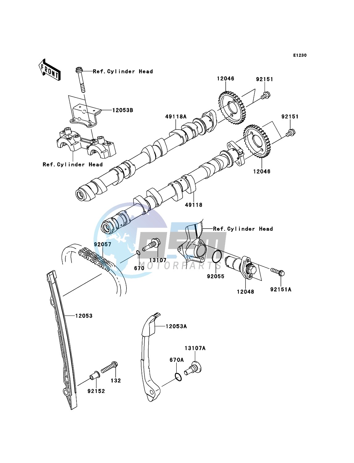 Camshaft(s)/Tensioner