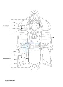 YFM90R YFM09RYXH (BD39) drawing EMBLEM & LABEL 1