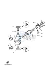 F13-5AEPL drawing CRANKSHAFT--PISTON