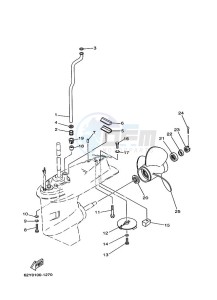 F50DETL drawing LOWER-CASING-x-DRIVE-2